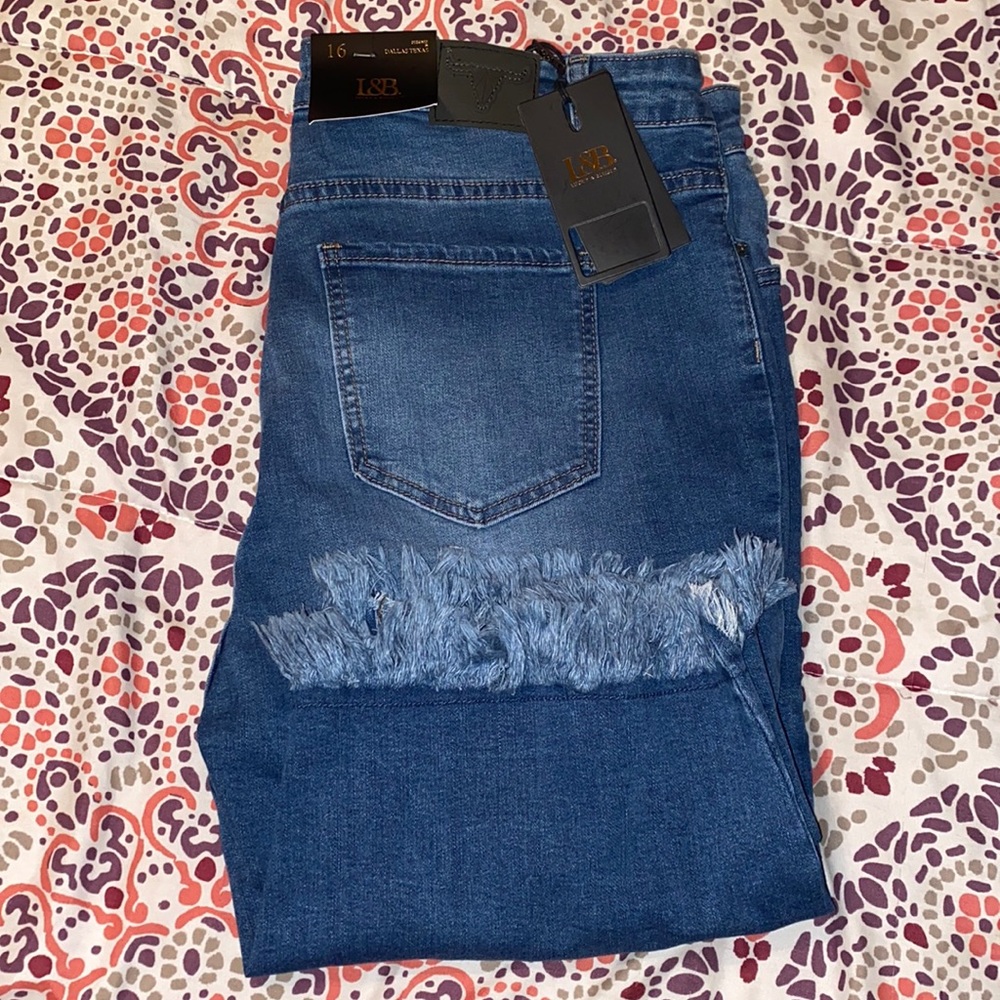 L&B Frayed Bermuda Shorts
